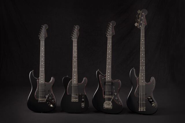 Fender MIJ Limited Hybrid II Noirシリーズ