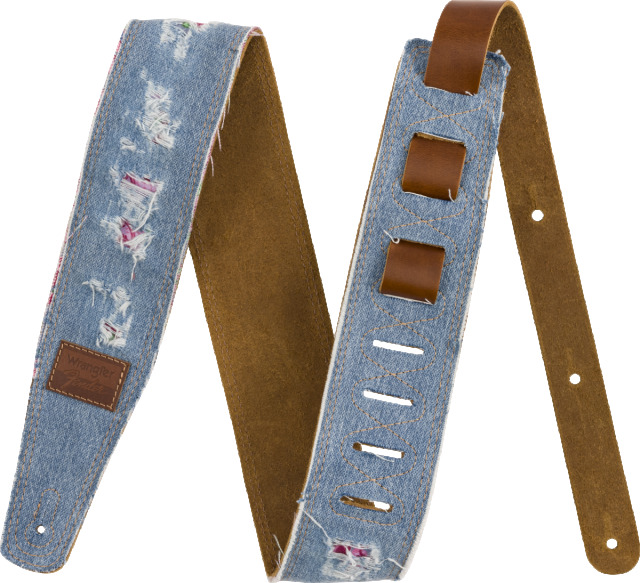 Fender Ripped Paisley Denim Straps